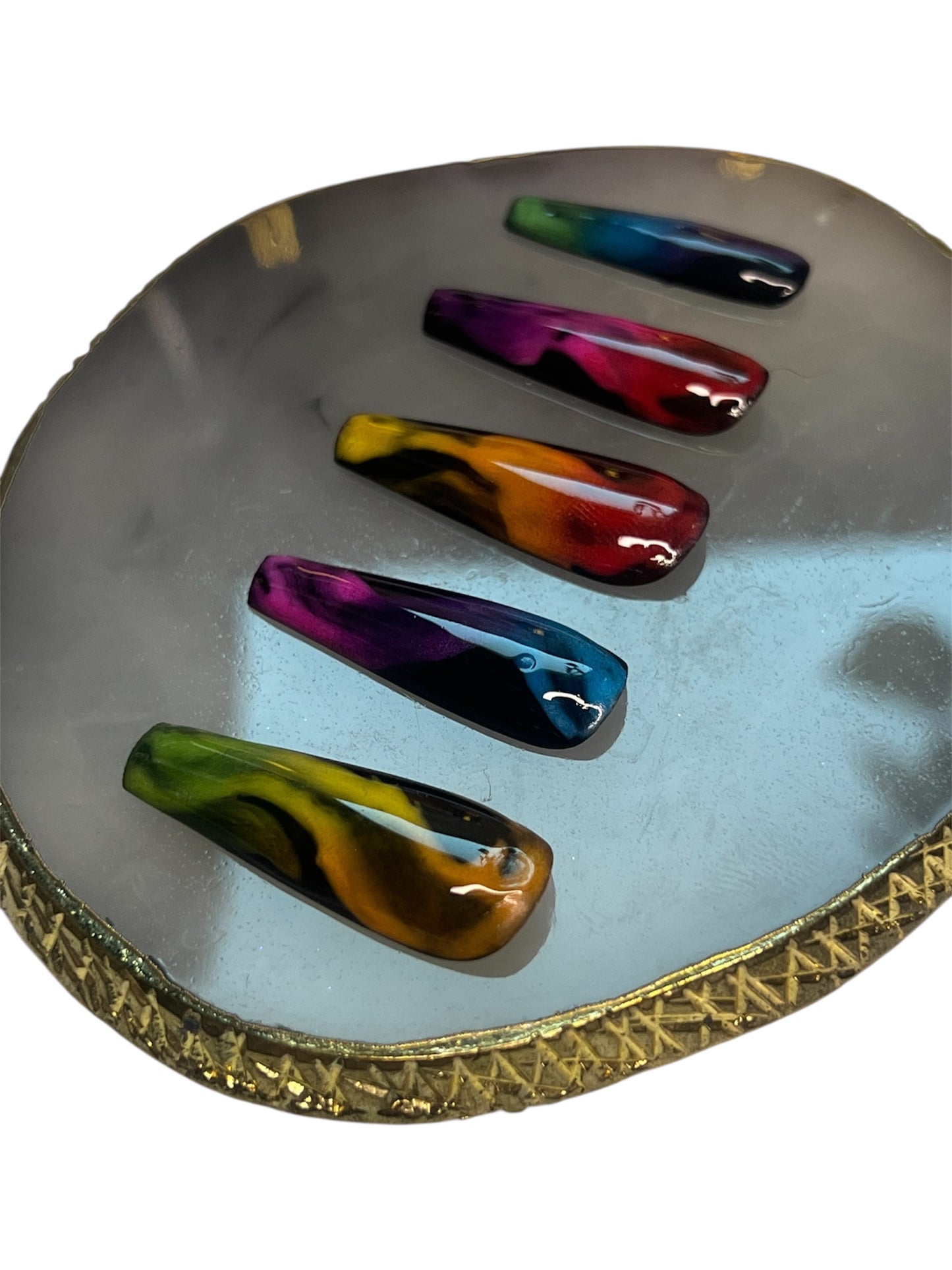 Smoke and rainbows Long-XXL
